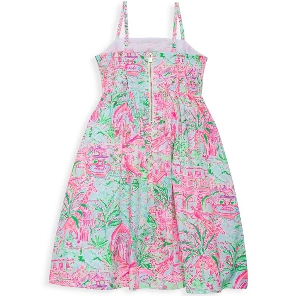 Lilly Pulitzer Bellamy Print MIDI dress size 5